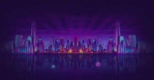 Casino City Background Banner